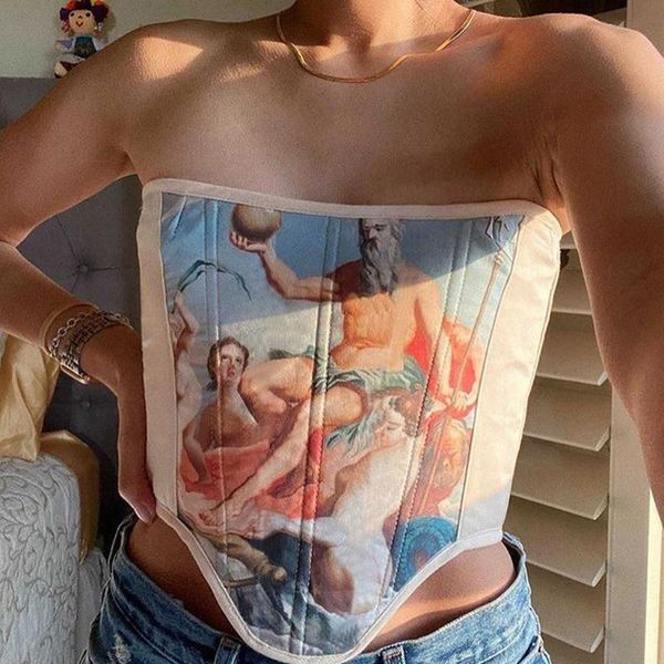 belts urban leisure colorful print corset summer slimming waist solid color bustier with fishbone bandage for women, Black;brown
belts urban leisure colorful print corset summer slimming waist solid color bustier with fishbone bandage for women, Black;brown