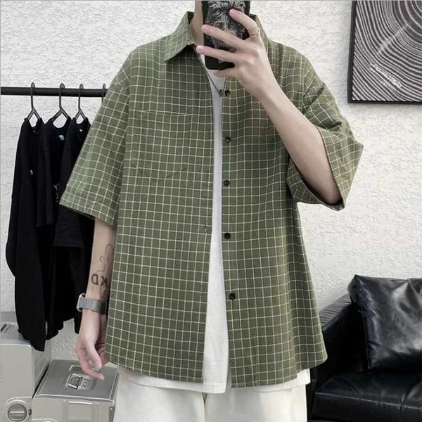 men's casual shirts plaid shirt male portal wind day tide brand ins autumn long sleeve korean version of the trend jacket 13, White;black
men's casual shirts plaid shirt male portal wind day tide brand ins autumn long sleeve korean version of the trend jacket 13, White;black