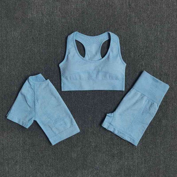 wareball seamless 3pcs women yoga set workout bra crop short sleeve t shirt high waist fitness gym clothes sports suits, White;red
wareball seamless 3pcs women yoga set workout bra crop short sleeve t shirt high waist fitness gym clothes sports suits, White;red