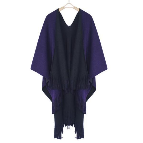 scarves oversize deversible women winter knitted cashmere poncho capes shawl cardigan girl sweater coat real scarf, Blue;gray
scarves oversize deversible women winter knitted cashmere poncho capes shawl cardigan girl sweater coat real scarf, Blue;gray