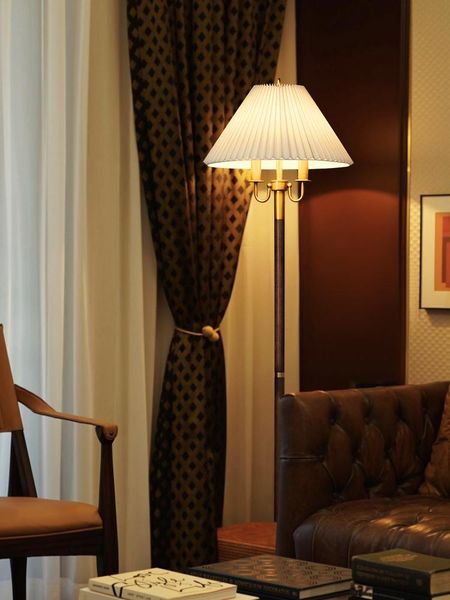 floor lamps american retro lamp nordic living room bedroom study ins pleated light luxury vertical table
floor lamps american retro lamp nordic living room bedroom study ins pleated light luxury vertical table