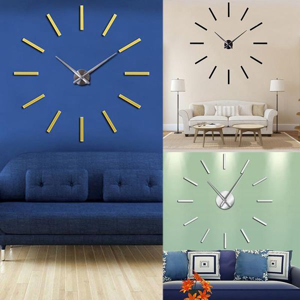 wall clocks modern minimalist fashion 12 long sticker clock 3d large acrylic mirror home decoration
wall clocks modern minimalist fashion 12 long sticker clock 3d large acrylic mirror home decoration