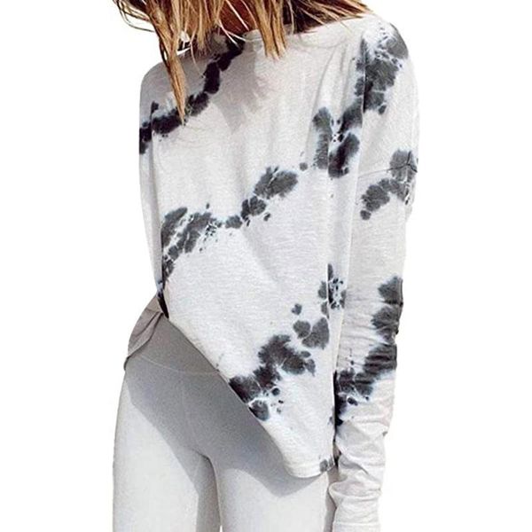 women's t-shirt casual round neck 2021 printing loose long sleeve ladies fashion polyester fiber top, White
women's t-shirt casual round neck 2021 printing loose long sleeve ladies fashion polyester fiber top, White