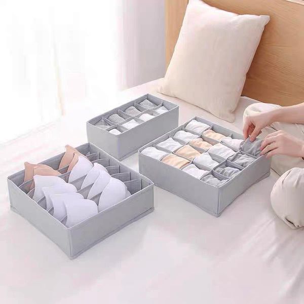 storage drawers underwear box bra socks organizer divider closet rangement soutien gorge foldable drawer