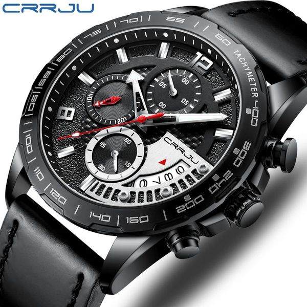 wristwatches men watches 2021 crrju quartz mens leather military date male clock relogio masculino, Slivery;brown
wristwatches men watches 2021 crrju quartz mens leather military date male clock relogio masculino, Slivery;brown