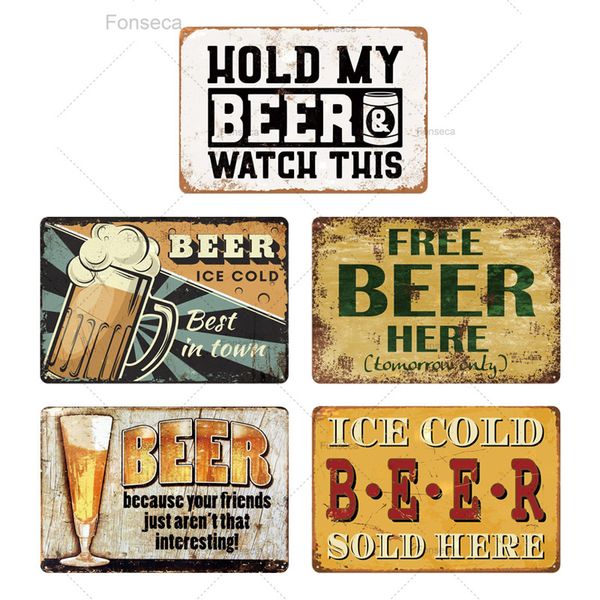 beer tin sign plaque metal vintage pub funny metal sign plate wall decor for bar pub club man cave decorative iron paintinga
beer tin sign plaque metal vintage pub funny metal sign plate wall decor for bar pub club man cave decorative iron paintinga