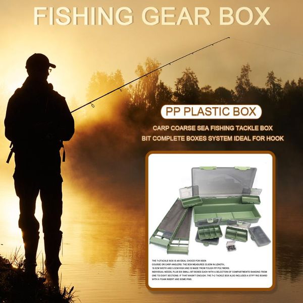 eco-friends fishing tackle box multi slot bait lure hook tool storage holder pp wear-resistant hooks accessories
eco-friends fishing tackle box multi slot bait lure hook tool storage holder pp wear-resistant hooks accessories