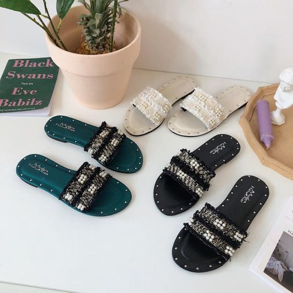 slippers fashion personality women wear wild net red summer flat bottom non-slip seaside holiday beach shoes sandals, Black
slippers fashion personality women wear wild net red summer flat bottom non-slip seaside holiday beach shoes sandals, Black
