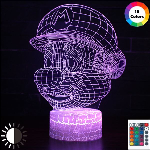 3d rgb night light lamp anime gaming decoration room setup manga gamer decor christmas gift for kids fancy led lighting
3d rgb night light lamp anime gaming decoration room setup manga gamer decor christmas gift for kids fancy led lighting