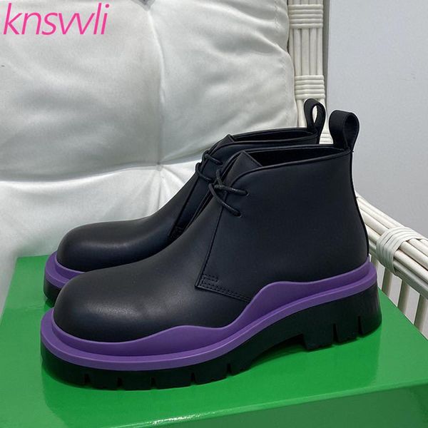 boots black ankle women thick sole short platform shoes genuine leather motorcycle flats woman
boots black ankle women thick sole short platform shoes genuine leather motorcycle flats woman