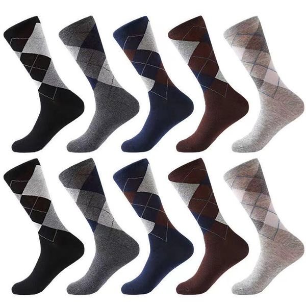 men's socks box packing big size breathable elastic crew man gift combed cotton business classical solid color plaid, Black
men's socks box packing big size breathable elastic crew man gift combed cotton business classical solid color plaid, Black