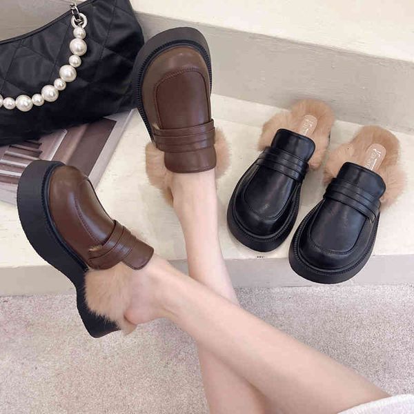slippers women's slippers mule for woman platform cover toe med skin flip flops pantofle loafers fabric slides pu ru 09j0, Black
slippers women's slippers mule for woman platform cover toe med skin flip flops pantofle loafers fabric slides pu ru 09j0, Black