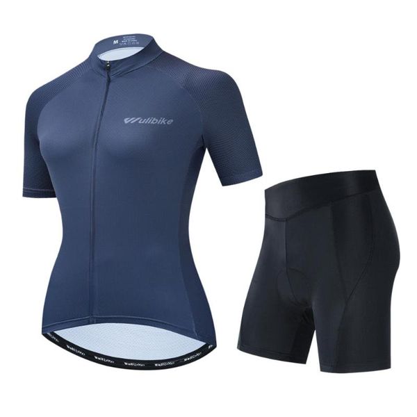 racing sets wulibike cycling uniforms suit for women summer cycle sport breathable jersey shorts set female anti-uv clothing, Black;blue
racing sets wulibike cycling uniforms suit for women summer cycle sport breathable jersey shorts set female anti-uv clothing, Black;blue