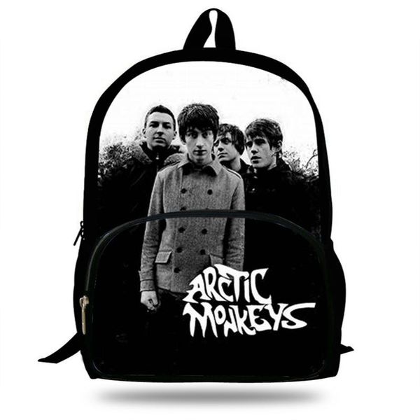 backpack arrival orthopedic children artic monkey print schoolbag shoulder bags mochila for teenagers kids boys girls gift
backpack arrival orthopedic children artic monkey print schoolbag shoulder bags mochila for teenagers kids boys girls gift