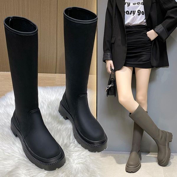 boots med heel women's rubber shoes rain winter footwear round toe clogs platform boots-women 2021 ladies autumn, Black
boots med heel women's rubber shoes rain winter footwear round toe clogs platform boots-women 2021 ladies autumn, Black