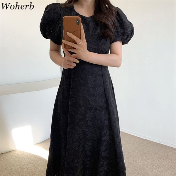 elegant chic puff sleeve women solid maxi dress o-neck korean fashion robe female a-line dresses summer vestidos 210519, Black;gray
elegant chic puff sleeve women solid maxi dress o-neck korean fashion robe female a-line dresses summer vestidos 210519, Black;gray