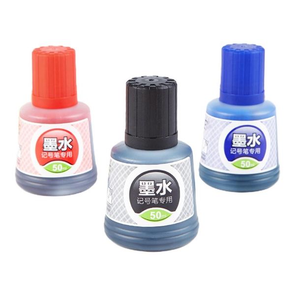 bottle 50ml refill ink for refilling inks whiteboard marker pen black red blue 3 colors school office supplies refills
bottle 50ml refill ink for refilling inks whiteboard marker pen black red blue 3 colors school office supplies refills