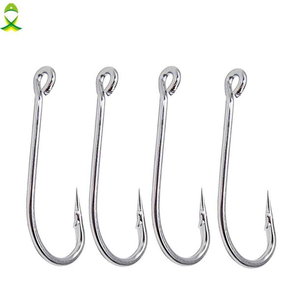 pcs/lot stainless steel fishing hooks sharp big game long shank saltwater ice tackle size 1/0-10/0
pcs/lot stainless steel fishing hooks sharp big game long shank saltwater ice tackle size 1/0-10/0