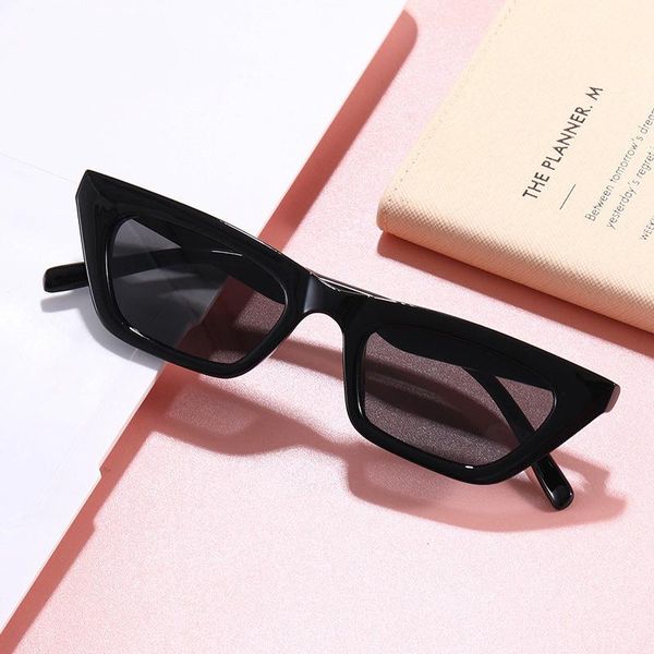sunglasses square ladies women fashion vintage cat eye sun glasses for female black mirror retro, White;black
sunglasses square ladies women fashion vintage cat eye sun glasses for female black mirror retro, White;black