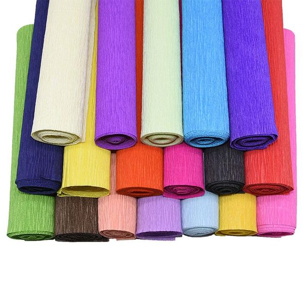other arts and crafts 250*25cm mulitcolor origami crepe paper diy fold flower gifts wrapping wedding birthday party backdrop decoration crin
other arts and crafts 250*25cm mulitcolor origami crepe paper diy fold flower gifts wrapping wedding birthday party backdrop decoration crin