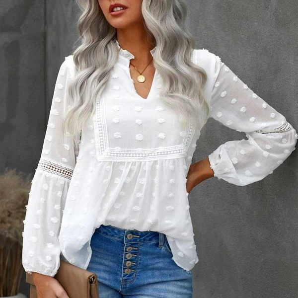 women's blouses & shirts boho inspired long sleeve women blouse shirt white polka dot v-neck chiffon plus size
women's blouses & shirts boho inspired long sleeve women blouse shirt white polka dot v-neck chiffon plus size
