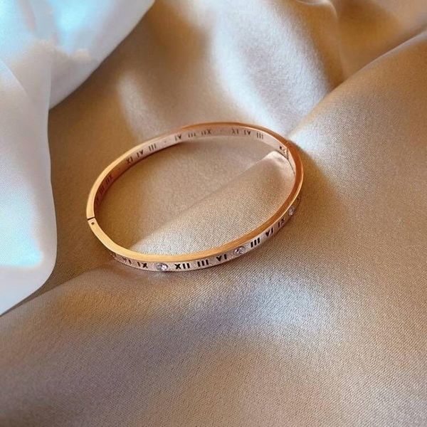 bangle titanium steel no fading bracelet women rose gold korean simple wholesale charm bracelets for, Black
bangle titanium steel no fading bracelet women rose gold korean simple wholesale charm bracelets for, Black