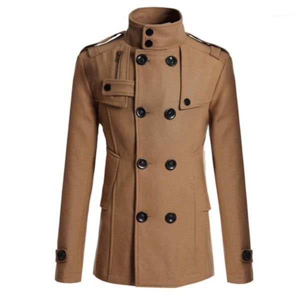 men's trench coats ele-choices -3xl men autumn&winter long sleeve lapel collar double-breasted pockets woolen slim coat for daily work, Tan;black
men's trench coats ele-choices -3xl men autumn&winter long sleeve lapel collar double-breasted pockets woolen slim coat for daily work, Tan;black