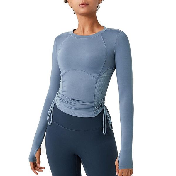 yoga outfit breathable mesh tight long-sleeve running fitness sports t-shirt spring women drawstring bandage shirts quick-drying
yoga outfit breathable mesh tight long-sleeve running fitness sports t-shirt spring women drawstring bandage shirts quick-drying