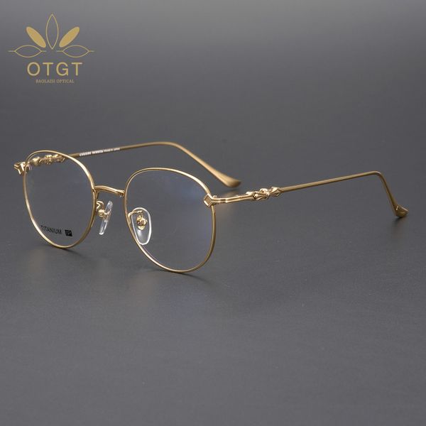 design japanese luoxin round glasses pure titanium ultra light female full myopia spectacle frame male, White;black
design japanese luoxin round glasses pure titanium ultra light female full myopia spectacle frame male, White;black