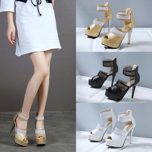 dress shoes kolnoo arrival handmade womens high heels sandals air-mesh platform summer open-toe 3-colors evning fashion, Black
dress shoes kolnoo arrival handmade womens high heels sandals air-mesh platform summer open-toe 3-colors evning fashion, Black