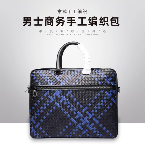 office busins men's handbag single shoulder msenger bag italian minority style woven portable briefcase
office busins men's handbag single shoulder msenger bag italian minority style woven portable briefcase