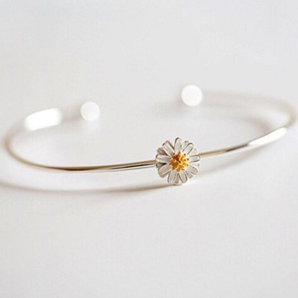 bangle yj korean version of small fresh chrysanthemum daisy bracelet ladies opening adjustment fashion jewelry, Black
bangle yj korean version of small fresh chrysanthemum daisy bracelet ladies opening adjustment fashion jewelry, Black