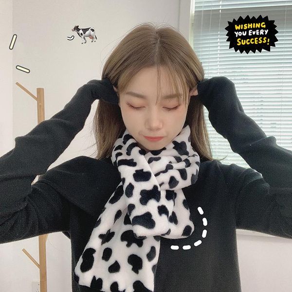 scarves arrival autumn winter women girls cow print scarf wild soft temperament thick plush comfortable trend warm cross, Blue;gray
scarves arrival autumn winter women girls cow print scarf wild soft temperament thick plush comfortable trend warm cross, Blue;gray