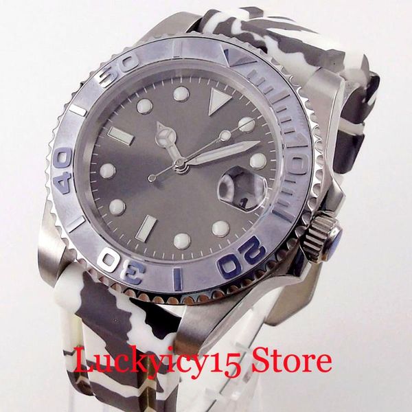 wristwatches bliger nologo grey sunburst dial automatic men watch 24 jewels nh35a ym insert luminous marks calander magnifier, Slivery;brown
wristwatches bliger nologo grey sunburst dial automatic men watch 24 jewels nh35a ym insert luminous marks calander magnifier, Slivery;brown