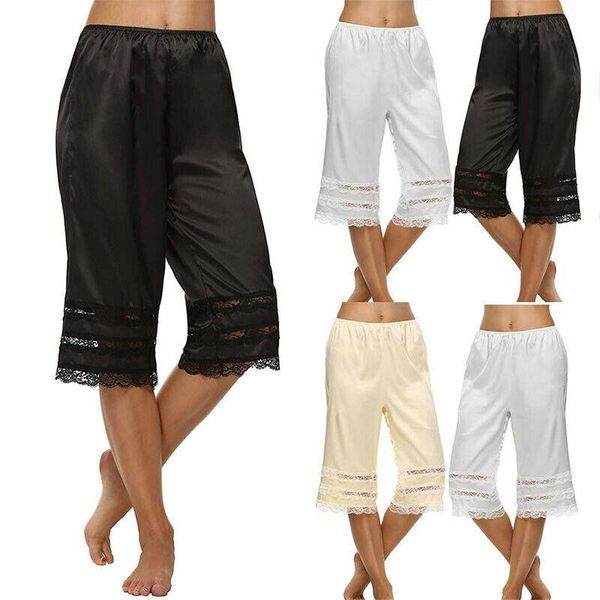 women's leggings fashion solid women lady breathable satin panties lingerie briefs casual pettipants, Black
women's leggings fashion solid women lady breathable satin panties lingerie briefs casual pettipants, Black