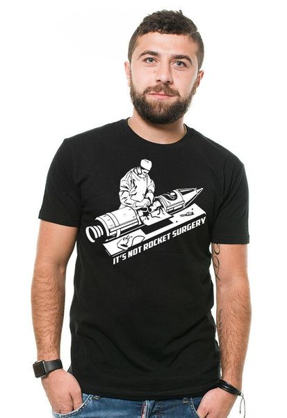 funny geek t-shirt rocket surgery funny mens shirt birthday gift t-shirt, White;black
funny geek t-shirt rocket surgery funny mens shirt birthday gift t-shirt, White;black
