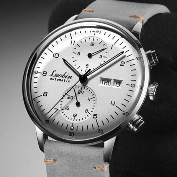 wristwatches luxury automatic watch men fashion men's mechanical luobin business 42mm luminous watches relojes para hombre, Slivery;brown
wristwatches luxury automatic watch men fashion men's mechanical luobin business 42mm luminous watches relojes para hombre, Slivery;brown