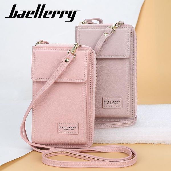 wallets baellerry women's wallet mobile phone bag lychee leather pattern mini messenger ladies shoulder carteras mujer, Red;black
wallets baellerry women's wallet mobile phone bag lychee leather pattern mini messenger ladies shoulder carteras mujer, Red;black