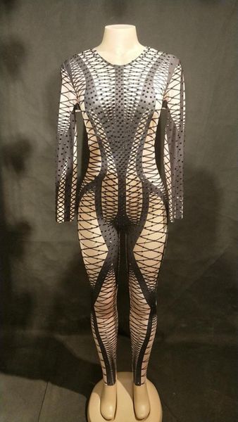 women's jumpsuits & rompers women jumpsuit black white grid sparkling crystals bodysuit nightclub birthday party wear singer dancer bli
women's jumpsuits & rompers women jumpsuit black white grid sparkling crystals bodysuit nightclub birthday party wear singer dancer bli