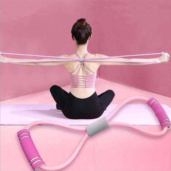 resistance bands yoga band exercise elastic home gym fitness equipment 8 word chest expander rope muscle training stretch
resistance bands yoga band exercise elastic home gym fitness equipment 8 word chest expander rope muscle training stretch