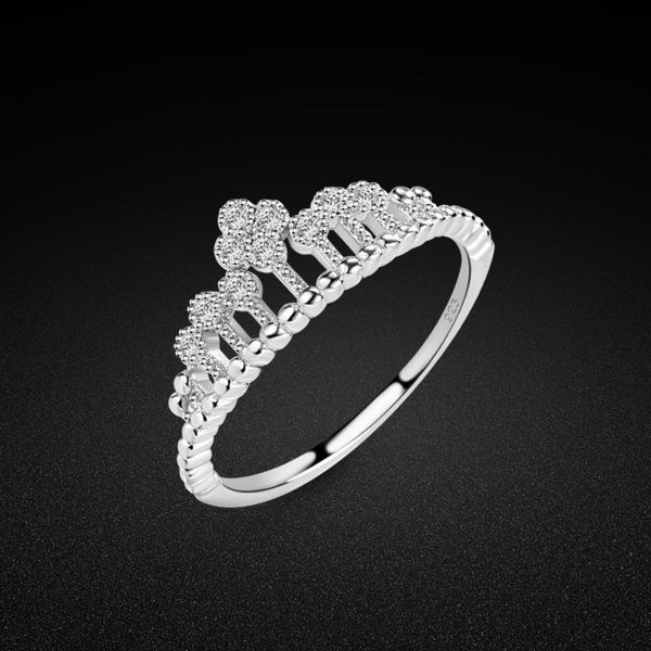 cluster rings original 925 sterling silver ring women's noble cubic zirconia inlaid crown fine jewelry wedding gift, Golden;silver
cluster rings original 925 sterling silver ring women's noble cubic zirconia inlaid crown fine jewelry wedding gift, Golden;silver
