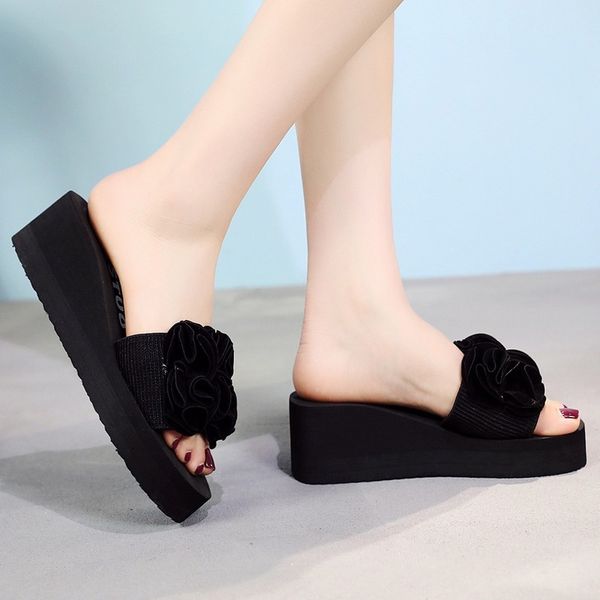 2021 women slippers summer floral platfrom slides shoes woman casual black beach
2021 women slippers summer floral platfrom slides shoes woman casual black beach
