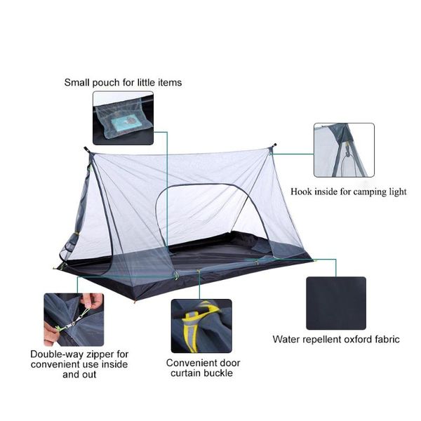 outdoor camping tent ultralight mosquito mesh insect repellent net guard inner summer tents and shelters
outdoor camping tent ultralight mosquito mesh insect repellent net guard inner summer tents and shelters