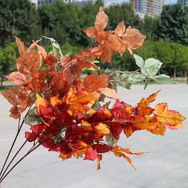 decorative flowers & wreaths 3 forks simulation leaves branch fake flower plants for home wedding party decoration diy floral arrangement ma
decorative flowers & wreaths 3 forks simulation leaves branch fake flower plants for home wedding party decoration diy floral arrangement ma