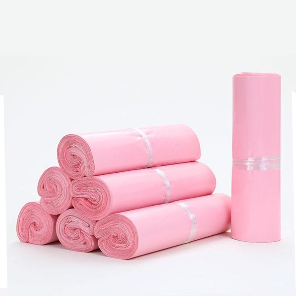 50pcs/lot pink translucent courier packing bags thicken storage bag waterproof pe material envelope mailer postal mailing gift wrap
50pcs/lot pink translucent courier packing bags thicken storage bag waterproof pe material envelope mailer postal mailing gift wrap