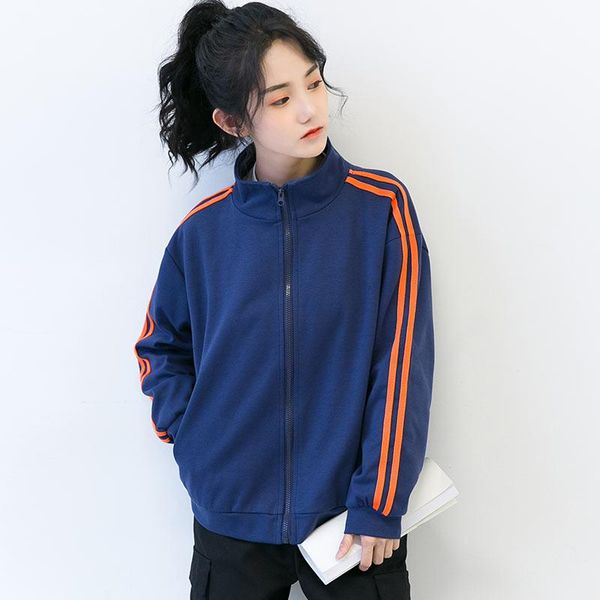 women's jackets 2021 autumn coat spring and korean loose jacket student blue baseball suit thin sportswear, Black;brown
women's jackets 2021 autumn coat spring and korean loose jacket student blue baseball suit thin sportswear, Black;brown