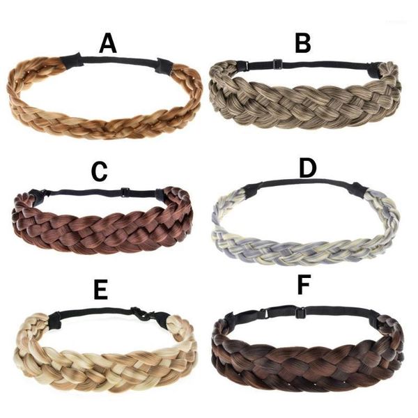 3.5 cm wide synthetic wig twist elastic hair band braid bohemian headband for women fd1
3.5 cm wide synthetic wig twist elastic hair band braid bohemian headband for women fd1