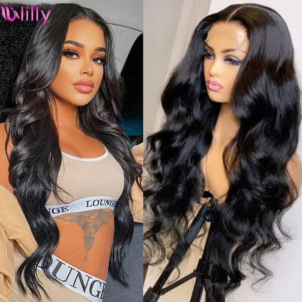 lace wigs ulilly 14-30 inch body wave 5x5 closure wig remy brazilian human hair 150% density dyed and permed for black women, Black;brown
lace wigs ulilly 14-30 inch body wave 5x5 closure wig remy brazilian human hair 150% density dyed and permed for black women, Black;brown