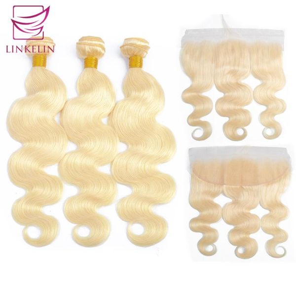 human hair bulks body wave 613 bundles with frontal virgin blonde closure linkelin brazilian bundle, Black
human hair bulks body wave 613 bundles with frontal virgin blonde closure linkelin brazilian bundle, Black