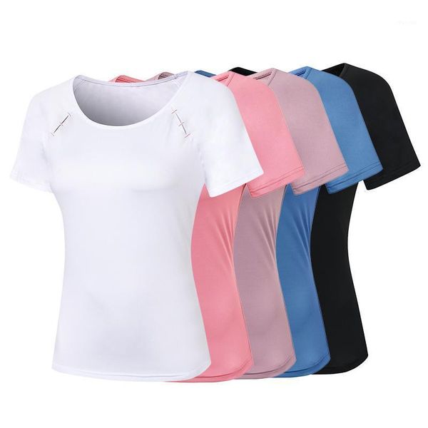 yoga outfit t shirts women running tights sport short-sleeved blouse quick drying tees jogging fitness jerseys female camisole
yoga outfit t shirts women running tights sport short-sleeved blouse quick drying tees jogging fitness jerseys female camisole